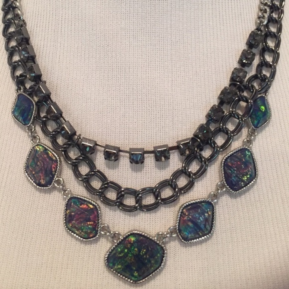 Triple strand necklace
